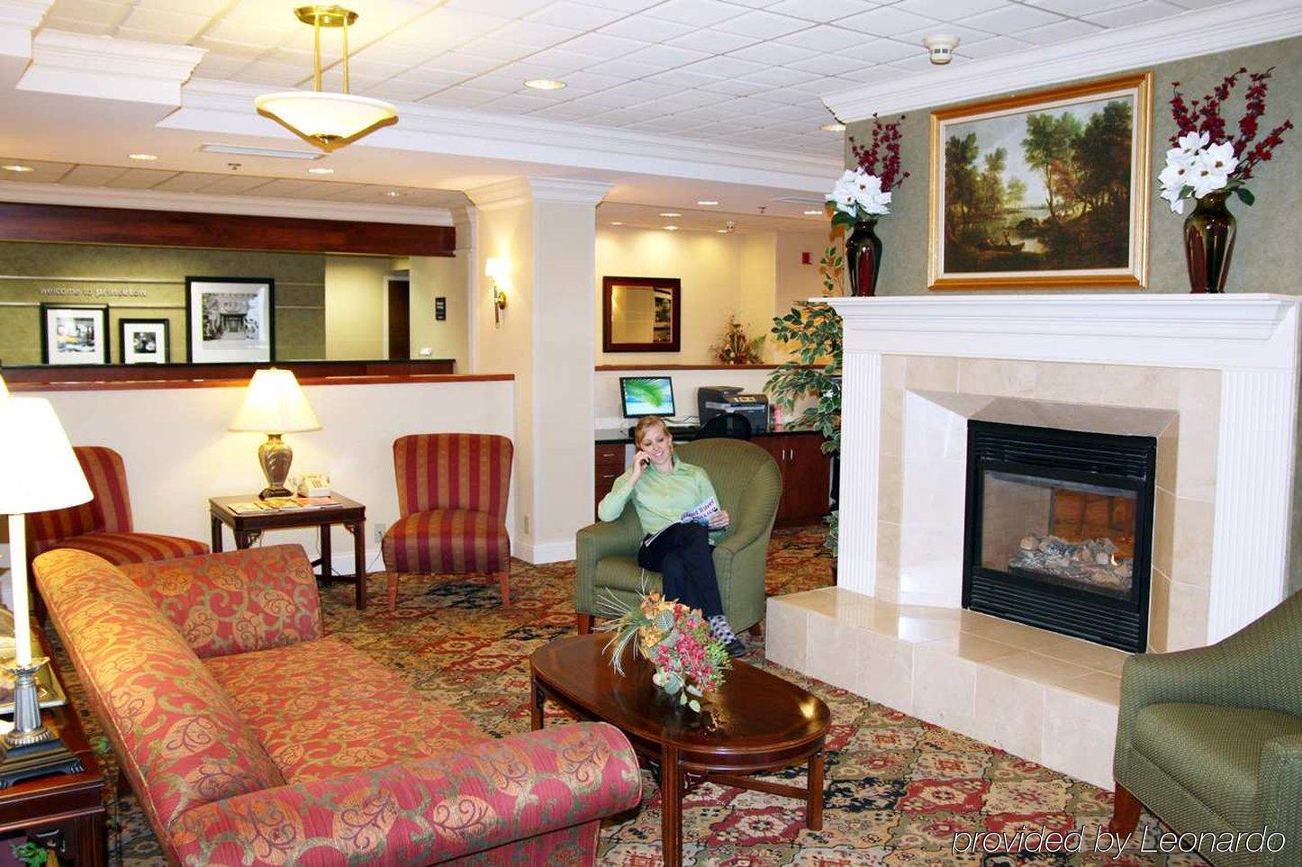 Hampton Inn Princeton Beltér fotó